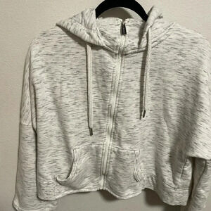 Calvin Klein performance gray zip up sweater size Small